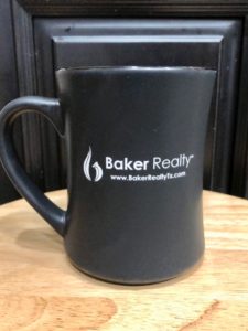 Baker Realty coffee mug